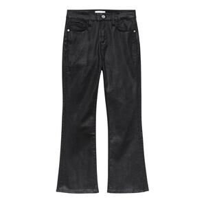 Frame Denim Le Crop Mini Boot in‎ Houndstooth Shine Size 28